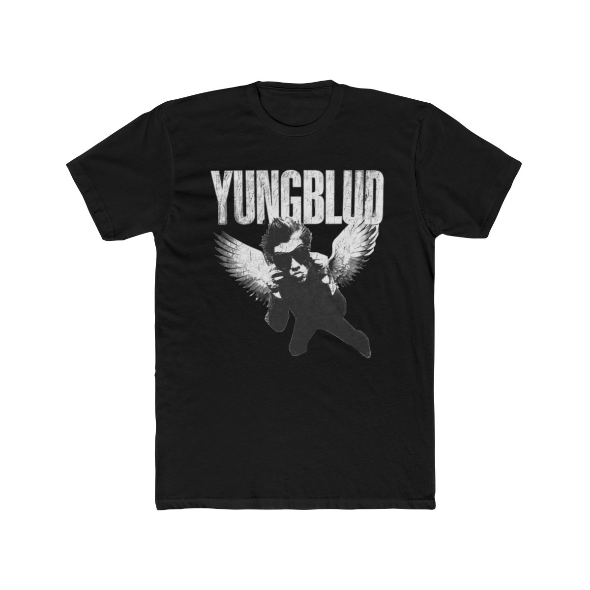 VINTAGE WASH WINGS TEE | YungBlud - alternate angle 3, merchandise