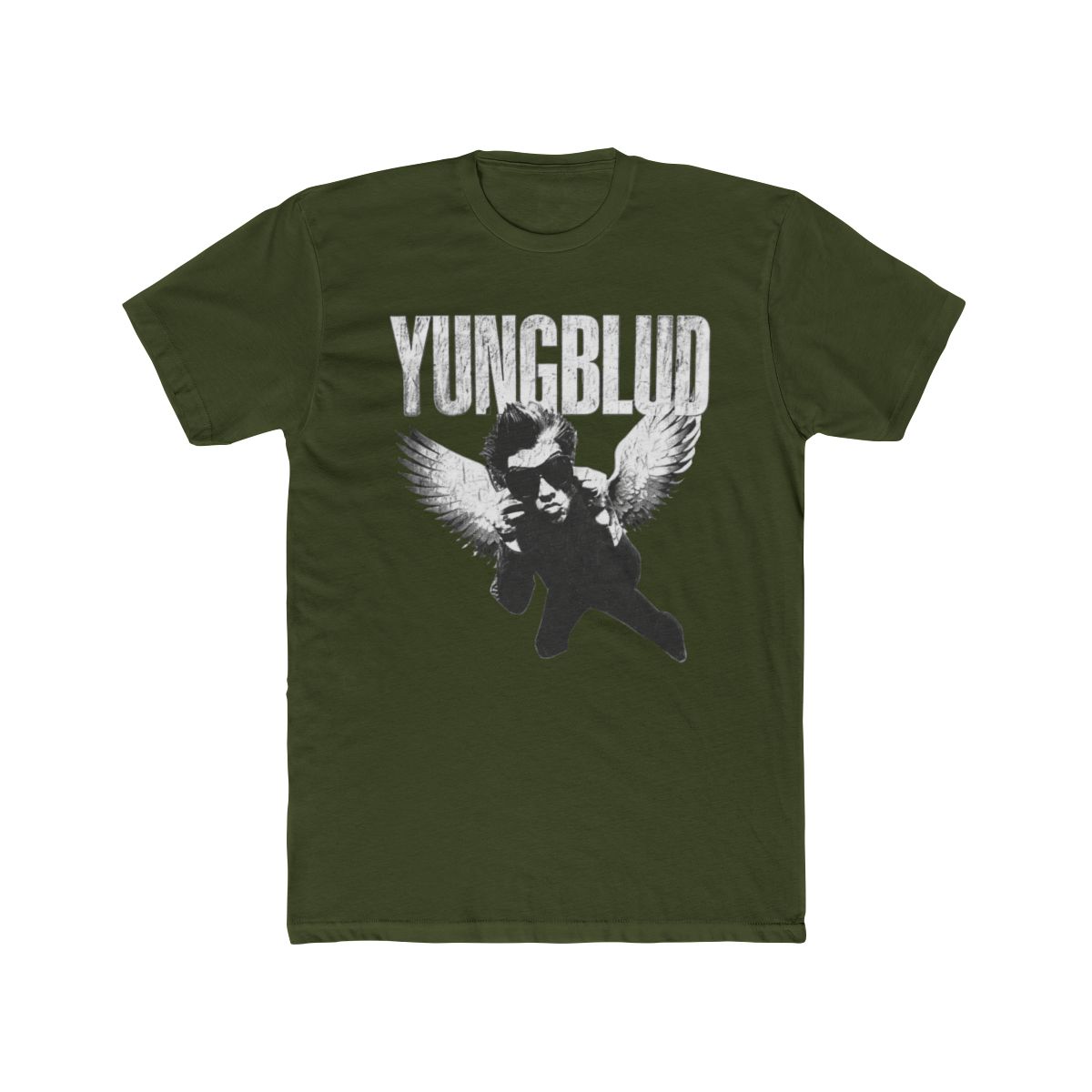 VINTAGE WASH WINGS TEE | YungBlud - alternate angle 5, merchandise