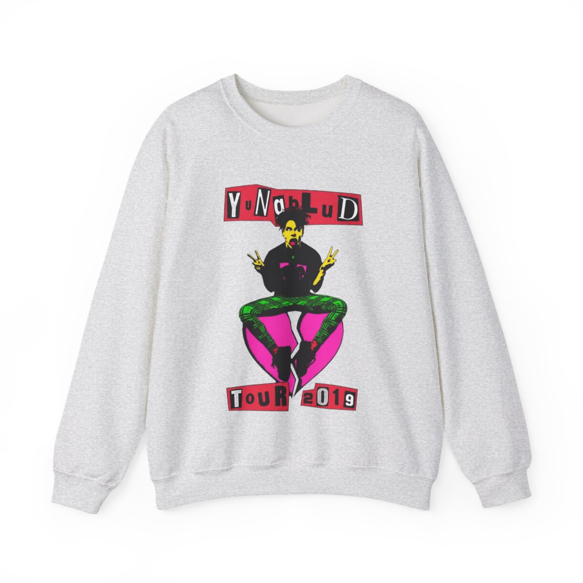 Yungblud Tour (Back & Arm Print) Sweatshirt - alternate angle 2, merchandise