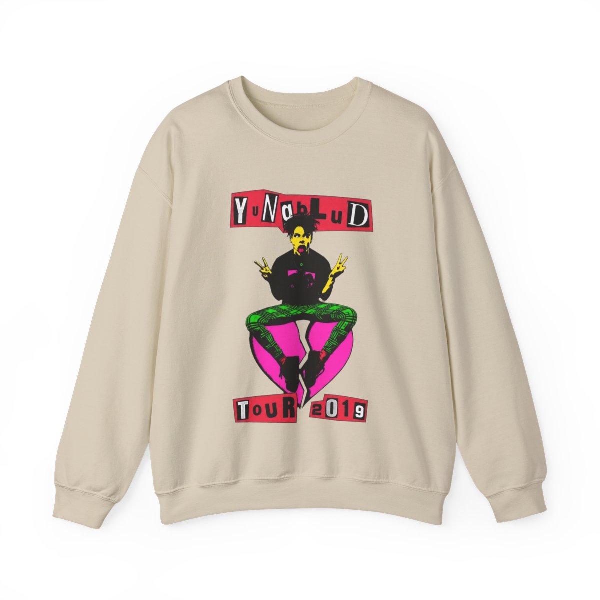 Yungblud Tour (Back & Arm Print) Sweatshirt - alternate angle 4, merchandise