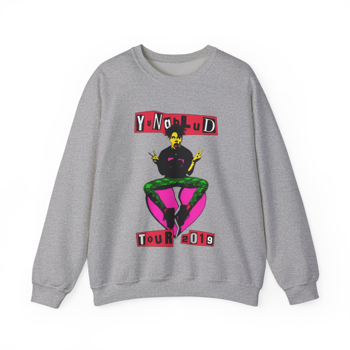 Yungblud Tour (Back & Arm Print) Sweatshirt - alternate angle 5, merchandise